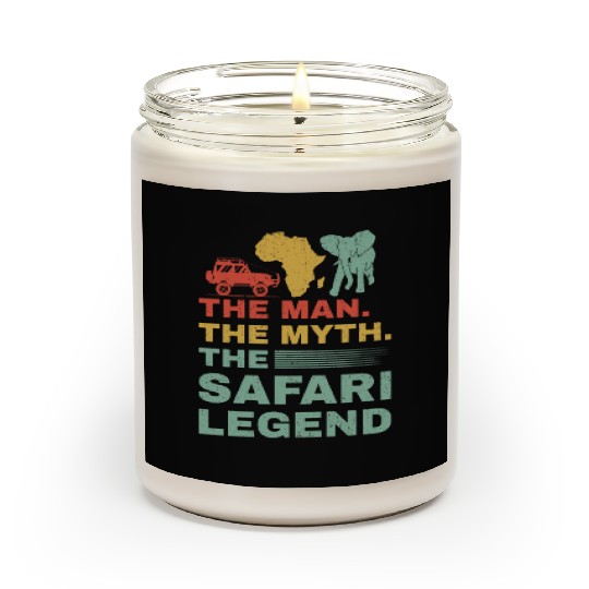 African Safari The Man The Myth The Safari Legend Scented Candles