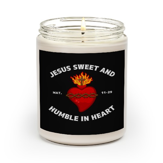 Sacred Heart of Jesus Christ Scented Candles