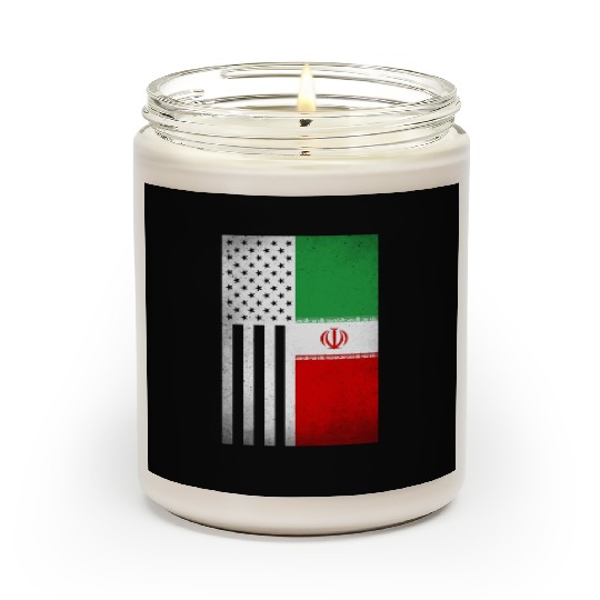 Iran Design for proud Iranian Americans Scented Candles