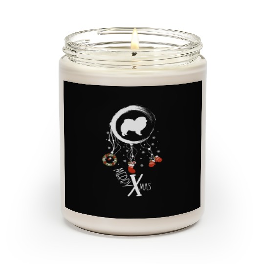 dog dreamcatcher Christmas Chow Chow Scented Candles