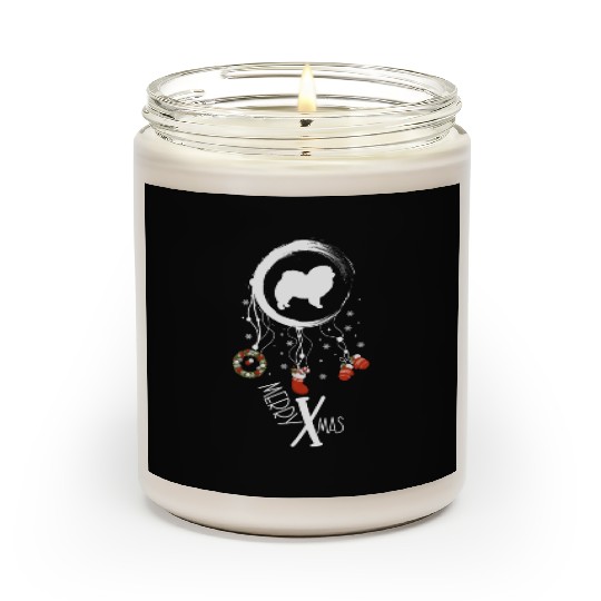 dog dreamcatcher Christmas Chow Chow Scented Candles