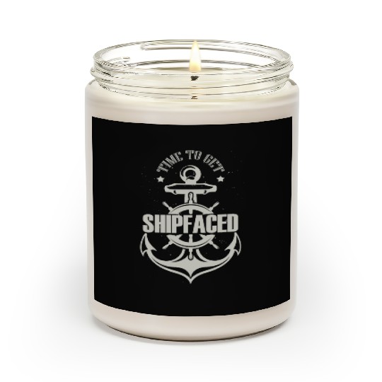 Novelty To Get Ship Faced Cruising Sailing Marine Scented Candles
