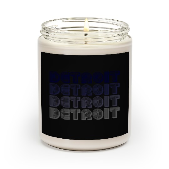 Detroit Michigan Scented Candles