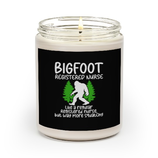 Bigfoot Party Supplies Bigfoot Registered Nurse Scented Candles