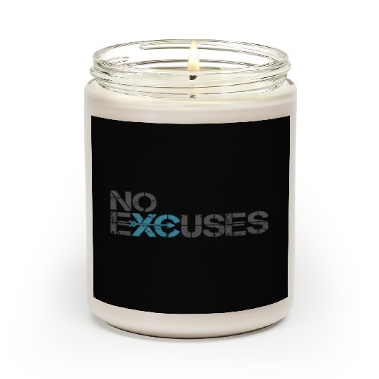 Cross Country Running No Excuses Scented Candles