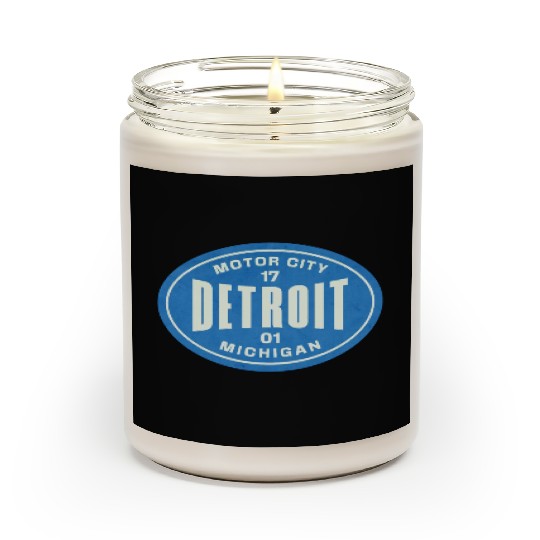 Detroit Michigan Scented Candles