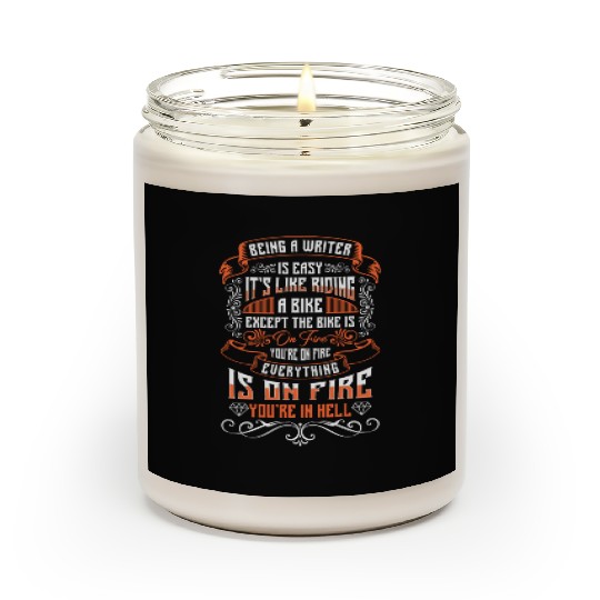 Writer Literature Scented Candles