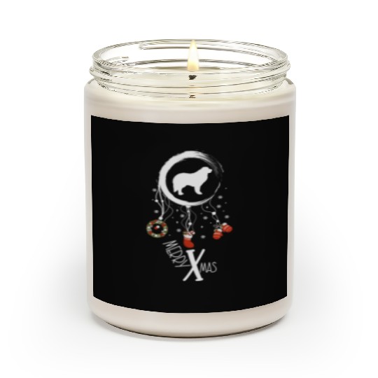 dog dreamcatcher Christmas Great Pyrenees Scented Candles