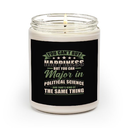 Political Science Major Scented Candles