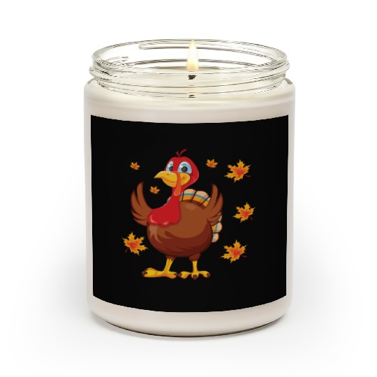 turkey body costume Thanksgiving Day fall autumn Scented Candles