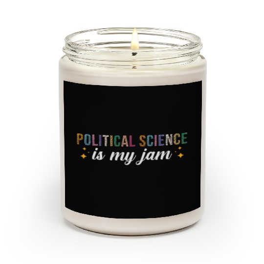 Political Science is my Jam Scented Candles
