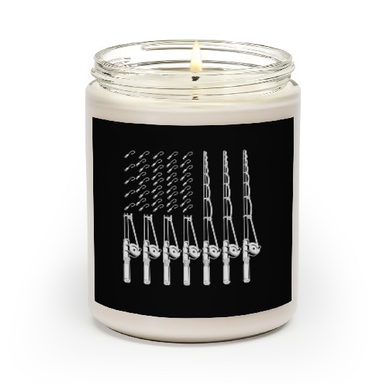 Hobfishing Pole American Pride Us Flag Scented Candles