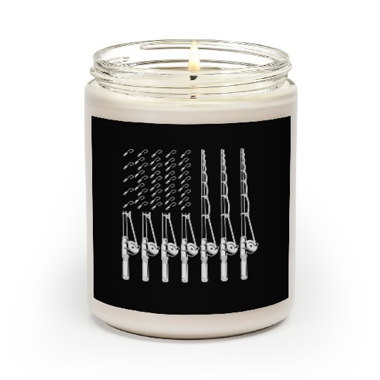 Hobfishing Pole American Pride Us Flag Scented Candles