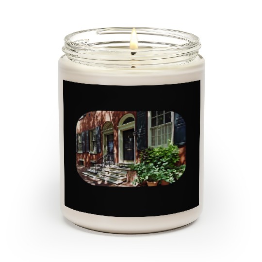 Philadelphia PA - Street in Society Hill Scented Candles