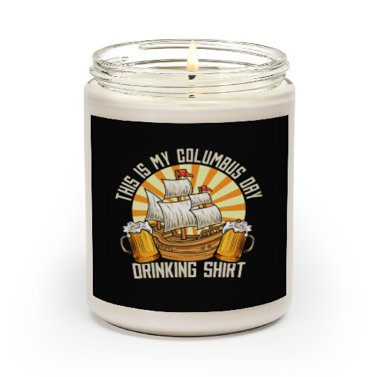 Columbus Day 1492 Scented Candles