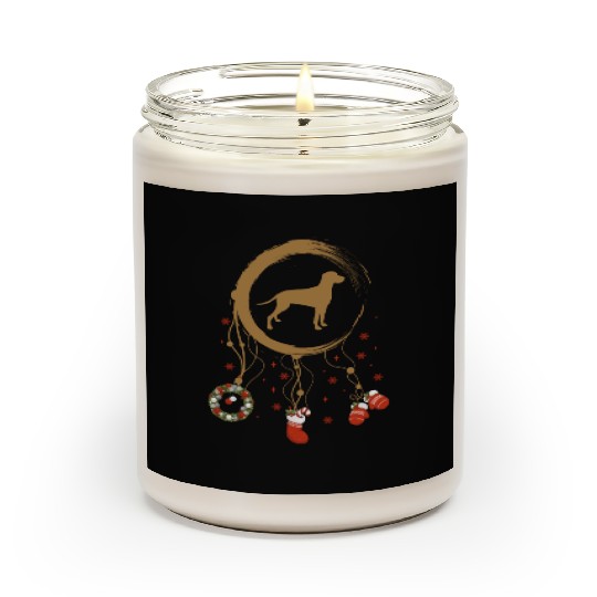 dog dreamcatcher Christmas Weimaraner Scented Candles