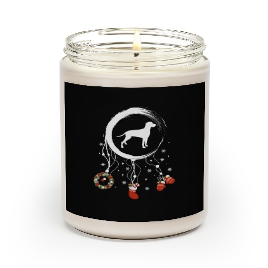 dog dreamcatcher Christmas Weimaraner Scented Candles