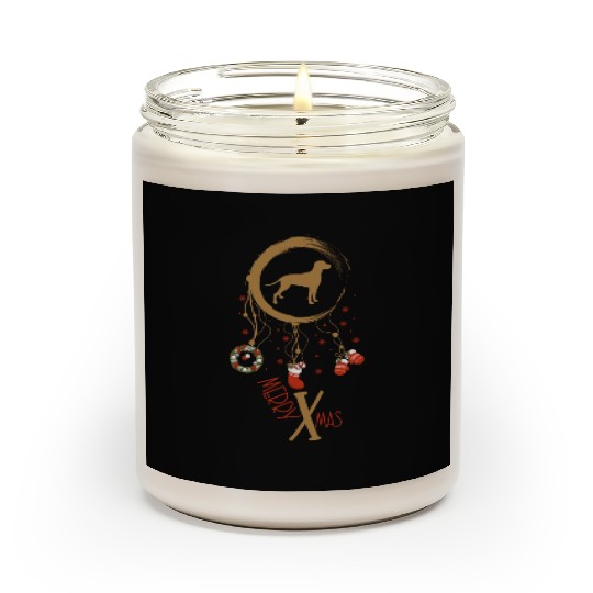 dog dreamcatcher Christmas Weimaraner Scented Candles