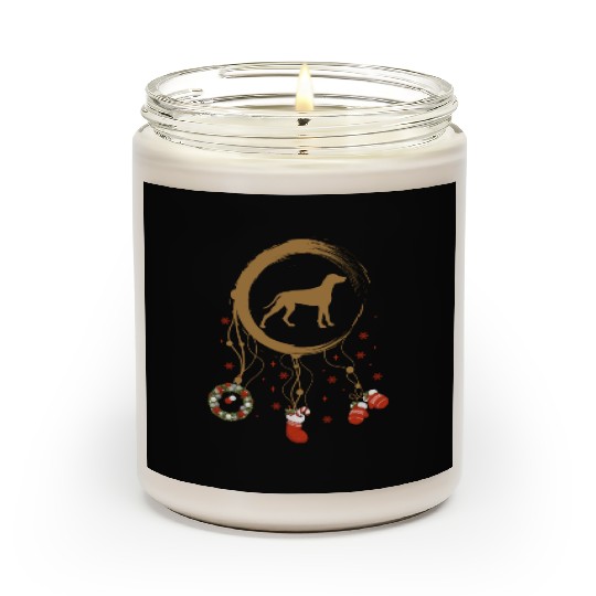 dog dreamcatcher Christmas Weimaraner Scented Candles