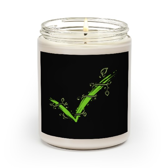 Green Hook For Yes To Vegetarianism And Veganism Scented Candles
