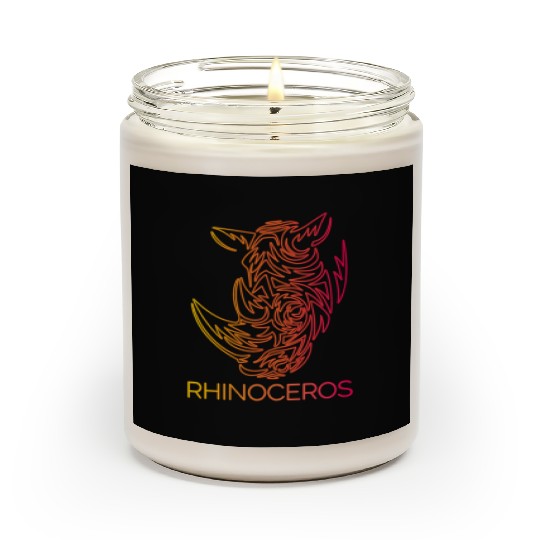 rhinoceros Scented Candles