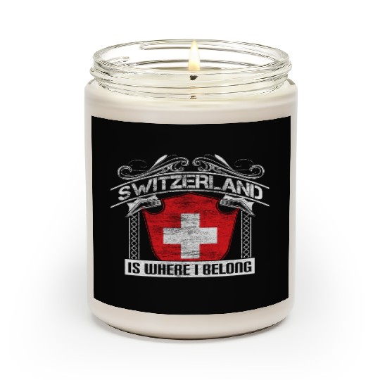 Switzerland Matterhorn State Scented Candles