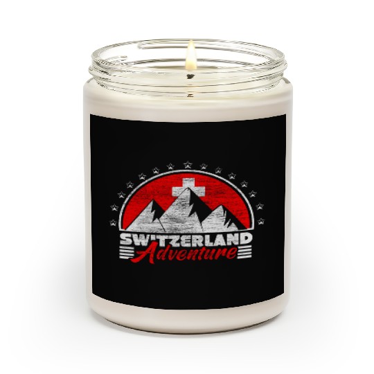 Switzerland Neutrality Home Gift Scented Candles