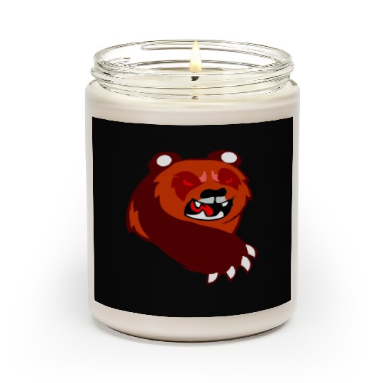 angry panda Scented Candles