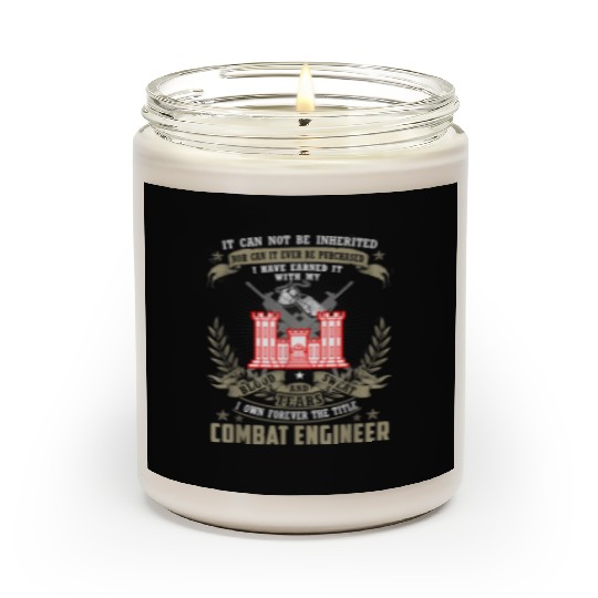 It Cannot Be Inherited | Purchased Combat Engineer Scented Candles