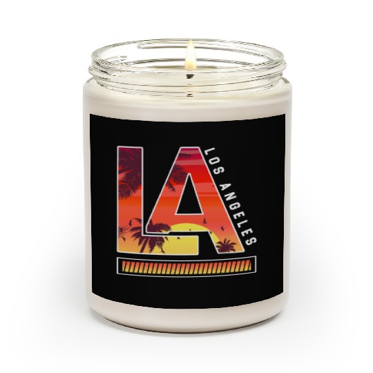 Los Angeles LA California Gift Scented Candles