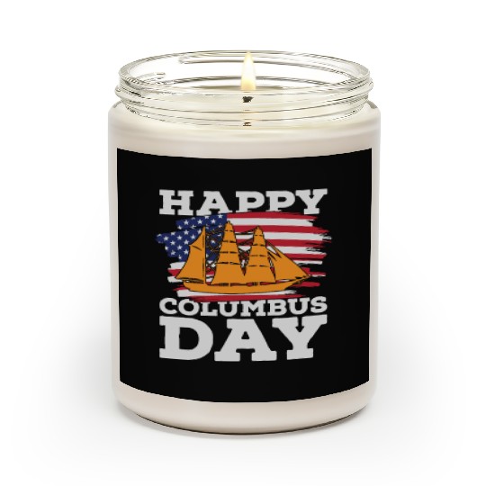 Columbus Day 1492 Scented Candles