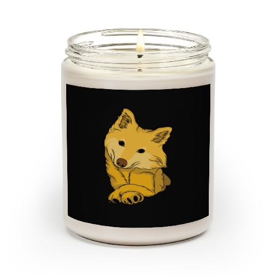 Shiba Inu Cute Puppy Dog Owners Pet Lover Gifs Scented Candles