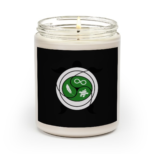Turtle symbol for indigenous people of Canada Scented Candles