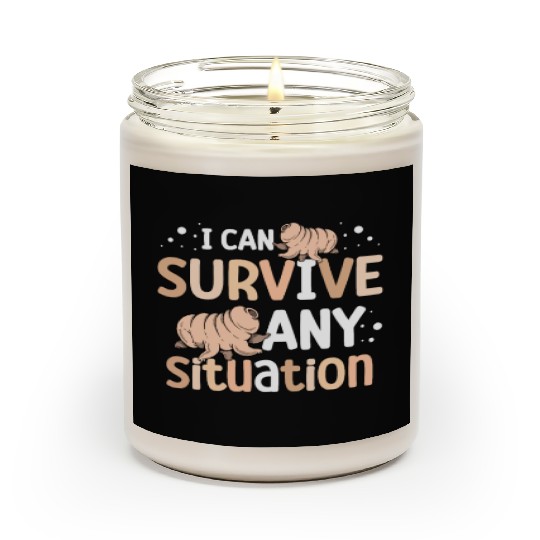 I Can Survive Any Situation Science Tardigrade Scented Candles