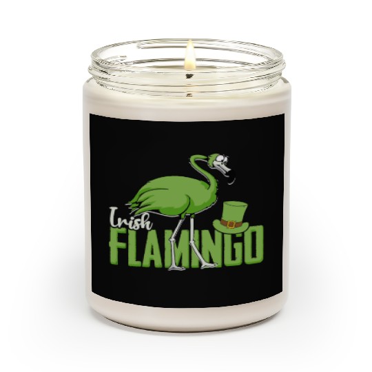 Irish Flamingo - bird Scented Candles