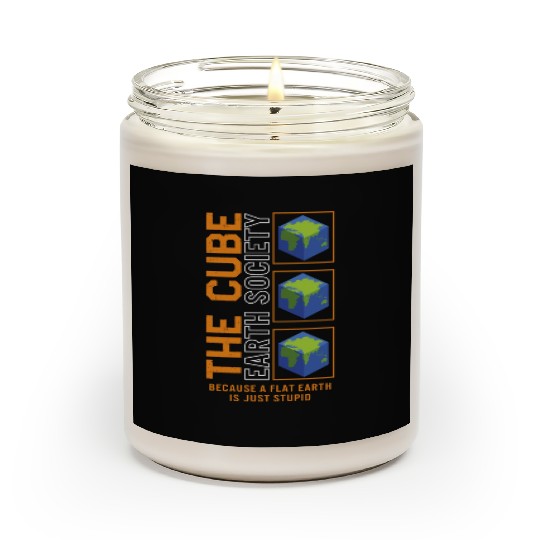 Earth Scented Candles, The Cube Earth Society Earth Scented Candles,