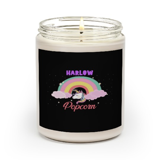 Harlow and Popcorn Merch Popcorn the Pony Scented Candles