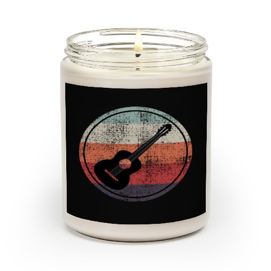 Acoustic Guitar Player Music Musician Guitarist Scented Candles