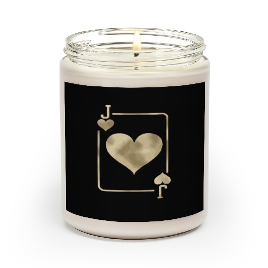 Jack Of Hearts Playing Card Halloween Costume Glam Scented Candles
