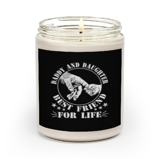 Daddy and Daughter Best Friend For Life Scented Candles