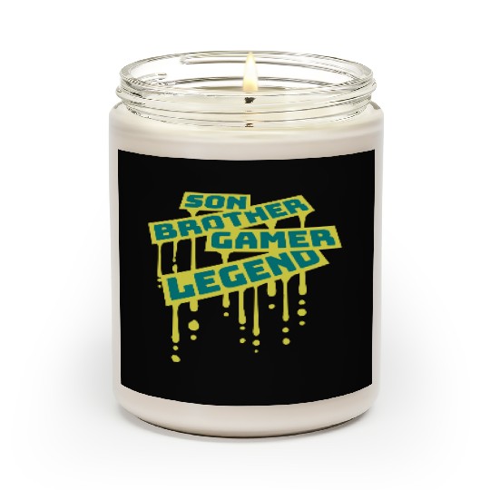 son brother gamer legend Scented Candles