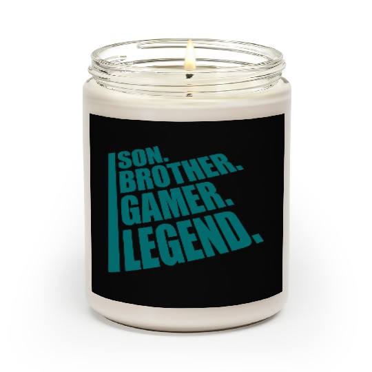 son brother gamer legend Scented Candles