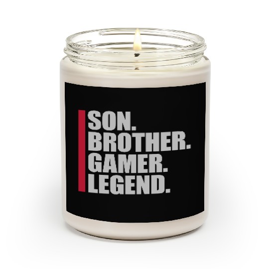 son brother gamer legend Scented Candles