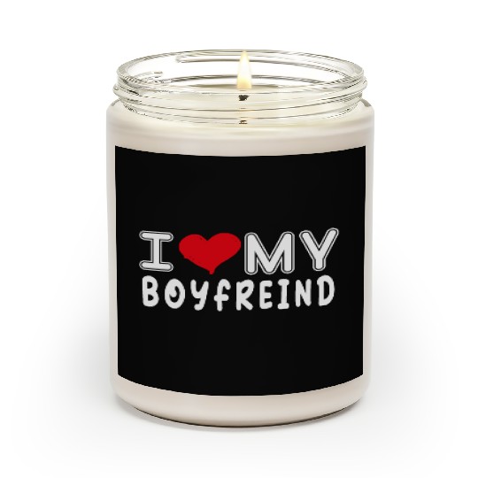I Love My Boyfriend,valentine,I Heart My Boyfriend Scented Candles