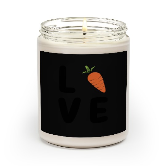 Carrot Love-Vegetable Love Scented Candles