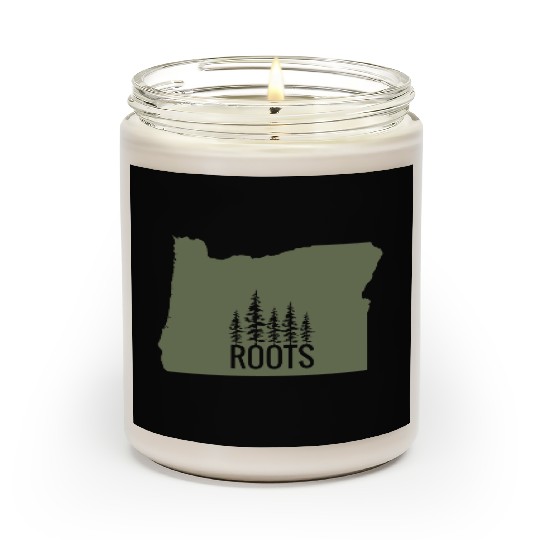 Oregon State Roots Green Scented Candles