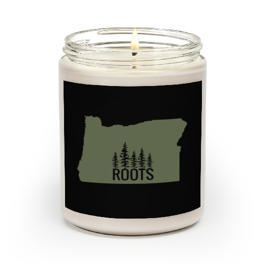 Oregon State Roots Green Scented Candles