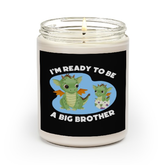 I Am Ready To Be A Big Brother Cute Scented Candles