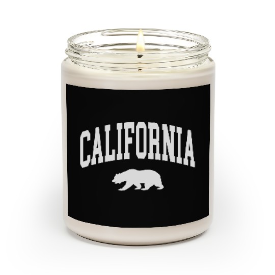 California Bear Scented Candles
