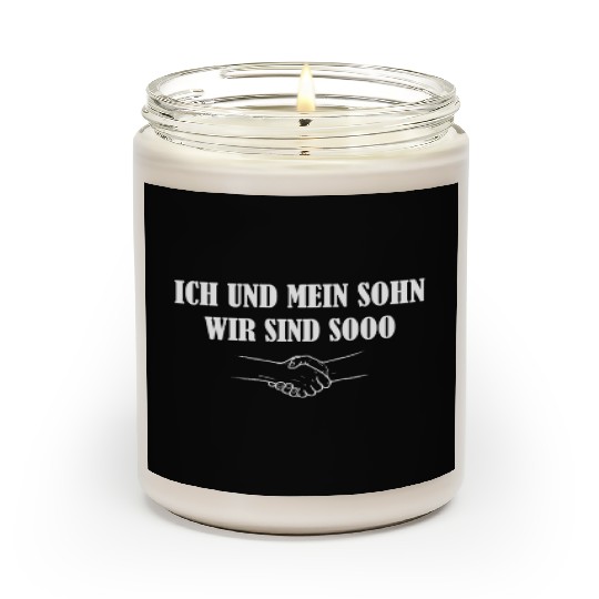 Me And My Son Child Mom Dad Scented Candles